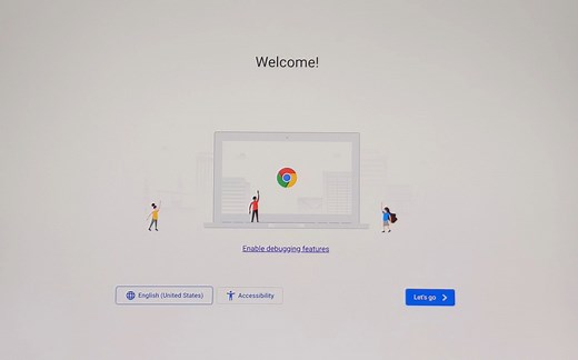 怎样启动和安装chromeOS