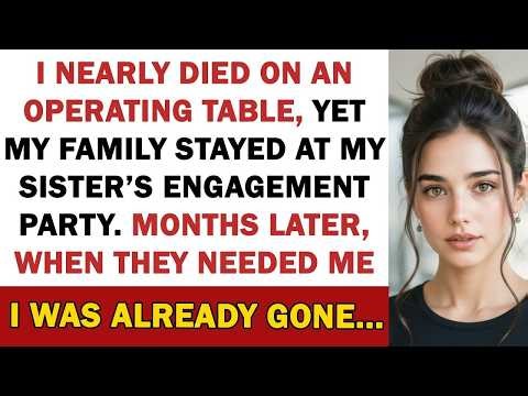 I Nearly Died On An Operating Table, Yet My Family Stayed At My Sister's