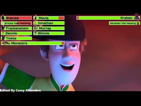 Hotel Transylvania 3: Summer Vacation (2018) Final Battle with healthbars 2/2