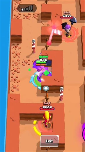 Brawl Stars gameplay #brawlstars #brawlfunny #brawlers #supercell #epicwin #funny #бравлстарс 17