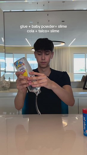 one ingredient slime ASMR | slime