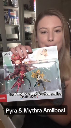 Xenoblade Chronicles 2: Pyra & Mythra Amiibo Unboxing