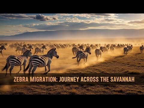 Zebra Migration: How Zebras Navigate Across the Savannah | Wildlife Documentary