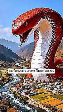 एक विशाल काय अजगर जिसका वध स्वयं महादेव ने किया 😱ll #shorts #facts