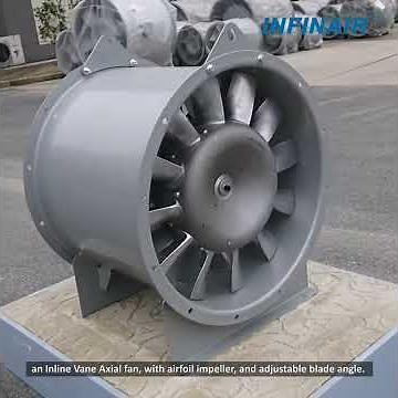 High efficiency vane axial fan model YFIAM