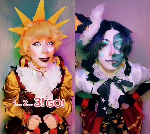 FNAF Security Breach Cosplay with Sun and Moon Characters