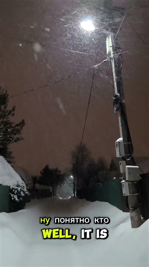 Evening Snow Walk 2026 ❄️ #shorts