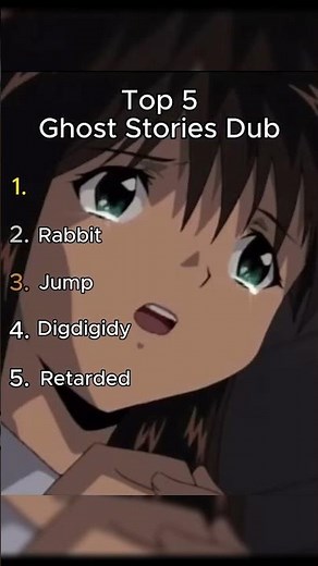 Top 5 funniest ghost stories dub #anime #ghoststories #dub