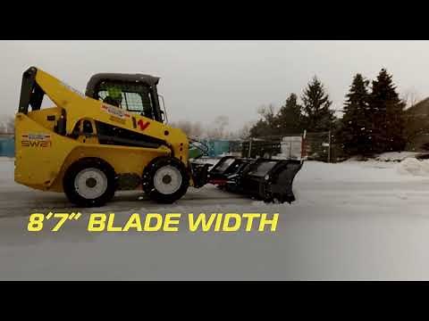 SnowEx® Skid-Steer Snow Plows