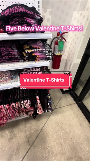Stylish Valentine T-Shirts at Five Below