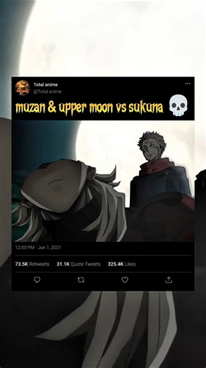 muzan and upper moon vs sukuna 💀#kimetsunoyaiba #demonslayer #trending #anime #shorts
