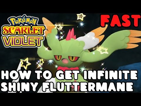How to get INFINITE SHINY Fluttermane in Pokemon Scarlet and Violet