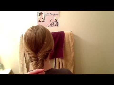 How to do a Herringbone "Fishtail" Braid Tutorial
