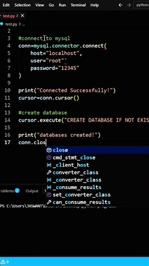 Connect MySQL Database with Python | Complete Tutorial for Beginners (2026)