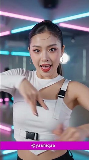 K-Pop Mirror Dance Choreography with Smooth Moves