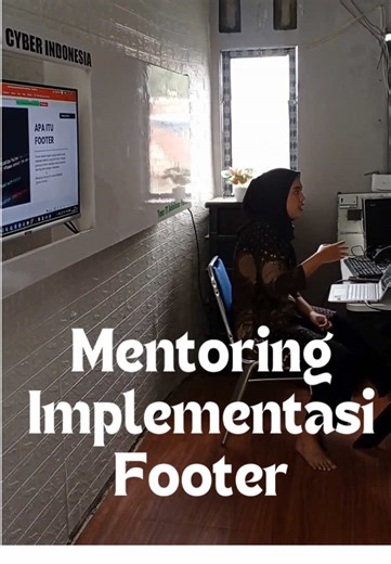 Mentoring implementasi footer website agar tampil rapi dan informatif. Membahas pengaturan menu, copyright, dan elemen penting footer menggunakan WordPress. Cocok untuk admin sekolah dan pemula yang ingin website terlihat lebih profesional. #mentoringwebsite #wordpressindonesia #websitesekolah #belajarwordpress #diengcyber