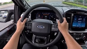 Steering Wheel Cover for Ford F150 F250 F350 1997-2026, Fit 15.5-16" Wheels (Black)