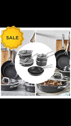 Zwilling Motion 10 piece nonstick set is on sale now until the end of the year! ✨✨ Start the New Year off right with a beautiful new cookware set!🍳 Multi-layer nonstick coating for quick release Durable, hard-anodized aluminum construction Glass lid for easy food monitoring Dishwasher safe Designed in Italy. Engineered in Germany #kitchenessentialsar #shoplocal #youllthankmelater #homechef #mainstreetrussellville #kitchenessentials #iheartrussellville #russellvillear #kitchenessentialsrsvl #kit