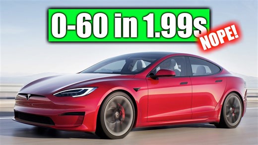 No, Tesla can't hit 60 mph in under 2 seconds (Model S Plaid)