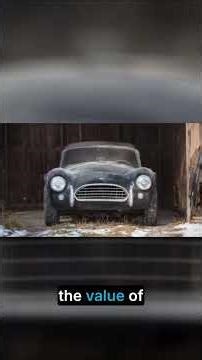 Million Dollar Shelby Cobra Hidden in a Barn for Generations #classiccars #shelby #cars
