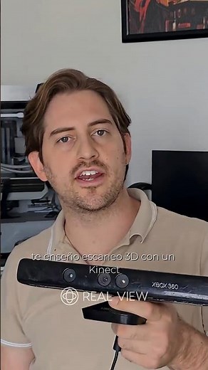 Escaneo 3D con un Kinect! Que tan facil es... #3dscan #ingenieria #tecnologia #kinect #videojuegos