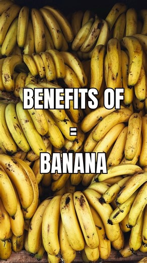 Banana Benefits for Energy, Digestion & Heart Health #shorts #banana