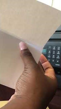 HOW TO FOLD LETTER SIZE PAPER FOR ENVELOPE- EASY FOLDING LETTER