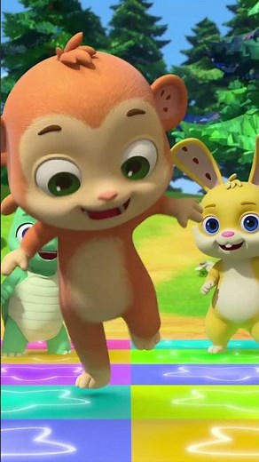 Monkeying around! 🙈 CoComelon Dance Party #kids #shorts