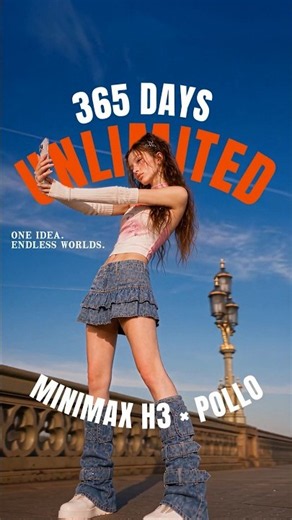 One girl. Endless destinations. 🌎 Made with MiniMax H3 on Pollo AI.