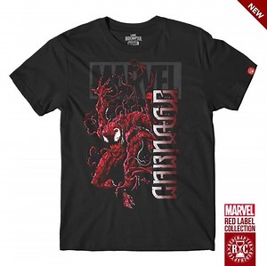 3.7K views · 56 reactions | Check out the Latest. 3 new awesome designs. Carnage, Captain Marvel and Venom. Shop Now to see these and other cool new designs at www.redchapterclothing.com | Red Chapter Clothing | Facebook