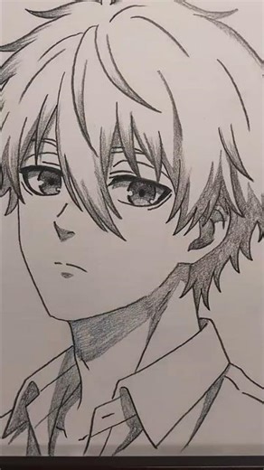 Anime Drawing for Beginners 🖌️ | Simple & Easy Step by Step Guide #shorts