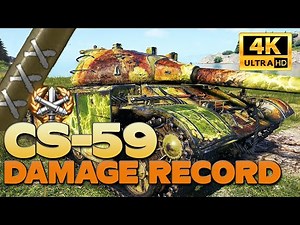 New CS-59 damage record & 3rd mark - World of Tanks