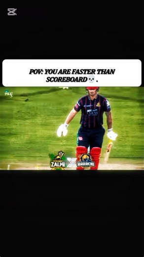 He's FASTER ⏩ than the scoreboard💀#cricket @Cricketofflash-m5u8o .