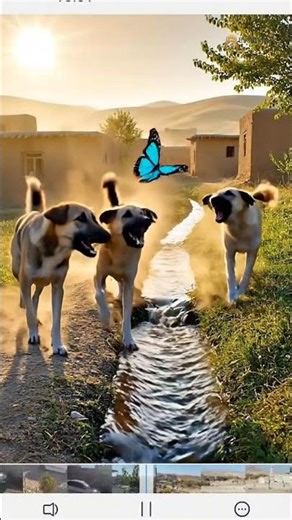 Friendly Village Dogs 🐕