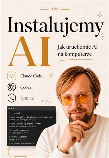 Przed zainstalowaniem samego AI na komputerze musimy najpierw zainstalować node.js. Pokazuję wszystko w rolce. Gdy AI już jest lokalnie zainstalowany- jesteśmy gotowi do kodowania! 🚀 Pamiętaj- na każdym etapie instalacji można zrobić zawsze zdjęcie ekranu, wysłać do ChatGPT i spytać co dalej 😉 #ai