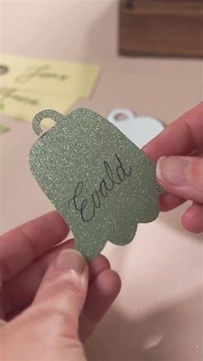 3 festive place cards for your table setting - DIY by Søstrene Grene
