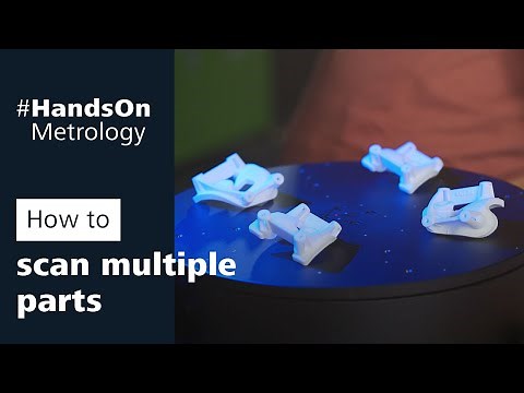 How to 3D scan multiple parts with ATOS Q