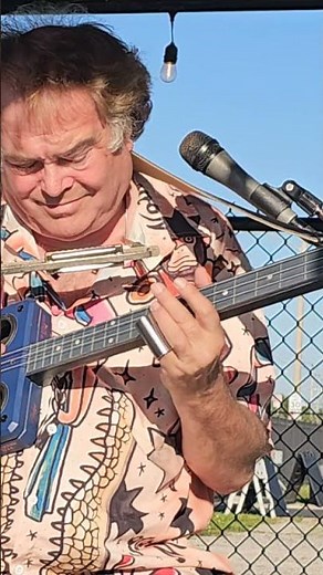 What a sound created by using a looper on a Cigar Box Guitar!