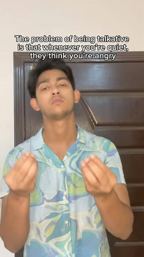 Arslan Atique | Extrovert people problems😭 . . . #reel #reels #reelinstagram #extrovert #talkative #extrovertproblems #relatable #funny #funnymemes... | Instagram