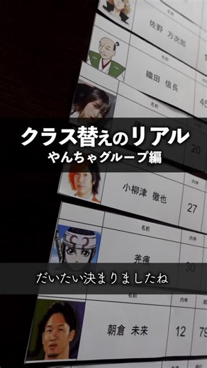 クラス替えのリアル！やんちゃグループはどうする？