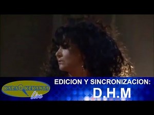 el me mintio karaoke amanda miguel