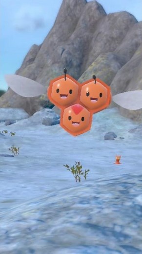 Evolving SHINY Combee into SHINY Vespiquen on Pokemon Scarlet Violet