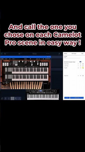 Yamaha CK ,Camelot Pro & IK Multimedia B3-X - manage control change (English & subtitles)