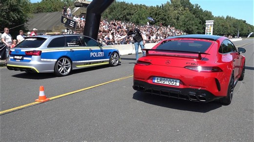 ドイツ最強対決 アウディRS6 vs AMG GT63