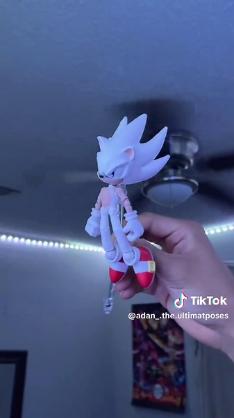 Custom hypersonic figure✨ #hypersonic #custom #hypersonicthehedgehog #arua #fyp