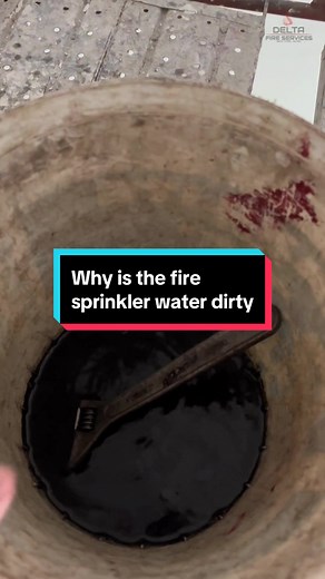 Chemical and MIC corrosion are among the likeliest causes of discolored water in fire sprinkler pipe. #firefighter #fireconstrution #study #firesafety #malaysiatiktok #firefightingequipments #fyp #viral
