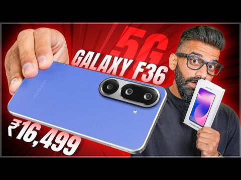 Samsung Galaxy F36 Unboxing & First Look - Best Samsung Under ₹20,000?🔥🔥🔥