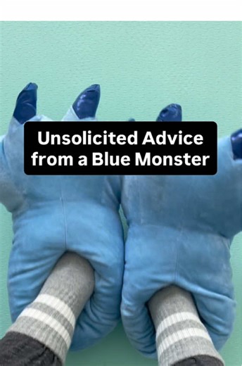 What qualifies a Blue Monster to provide unsolicited advice? Well I’m a corporate dropout turned blue monster. Before a hole got punched through my black passport, I traveled a lot. These days, I travel on my blue passport like a regular monster at the airports. But that’s ok bc over the years, I realized I don’t enjoy traveling all that much anymore. In fact, this monster is more of a hermit that needs to focus more on recovering from burnout. So if you want unsolicited advice, I’ll be here in 