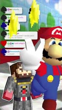 Chat restarts my Mario 64 speedrun by guessing sentences