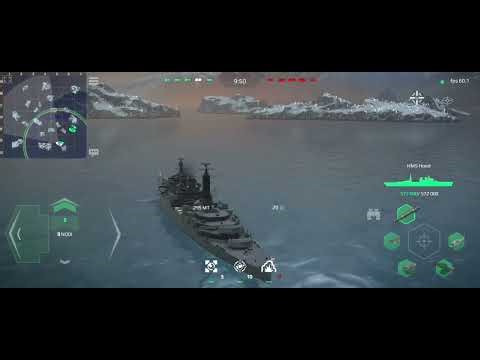 HMS Hood New Battleship Gameplay [No Commentary]